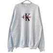 画像1: 90s BOOTLEG CALVIN KLEIN BIG SWEAT (1)