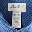 画像3: 90s EDDIE BAUER INDIGO BUTTON DOWN L/S SHIRT (3)