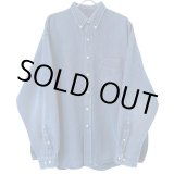 画像: 90s EDDIE BAUER INDIGO BUTTON DOWN L/S SHIRT