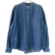 画像1: 90s LEVI'S DOCKERS STANDCOLLAR DENIM L/S SHIRT (1)