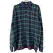 画像1: 90s RALPH LAUREN JAGARD L/S POLO SHIRT  (1)