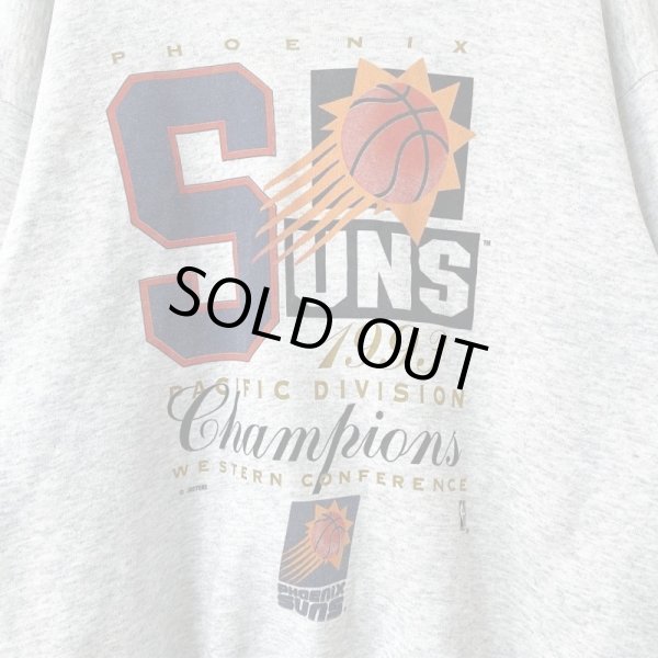 画像2: 90s USA製　PHOENIX SUNS NBA SWEAT (2)