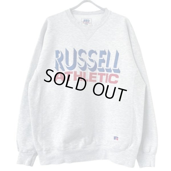 画像1: 90s USA製　RUSSELL ATHLETIC LOGO SWEAT (1)