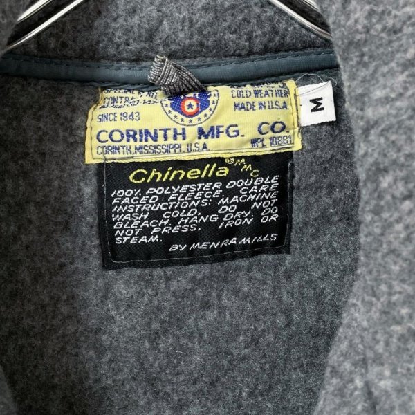 画像3: 90s USA製　CORINTH MFG.CO. FLEECE P COAT (3)