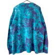 画像2: 90s USA製　PEACE TIE-DYE L/S TEE SHIRT (2)