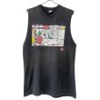 画像1: 90s USA製　FRANK LLOYD WRIGHT Balloons and Confetti CUT OFF TEE SHIRT (1)