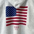 画像3: 90s USA製 GUESS 星条旗 HOODIE (3)