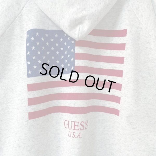 画像3: 90s USA製 GUESS 星条旗 HOODIE (3)