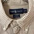 画像3: 90s RALPH LAUREN GINGHAM L/S SHIRT (3)