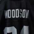 画像5: 90s 00s NIKE OAKLAND RAIDERS CHARLES WOODSON FOOTBALL SHIRT (5)