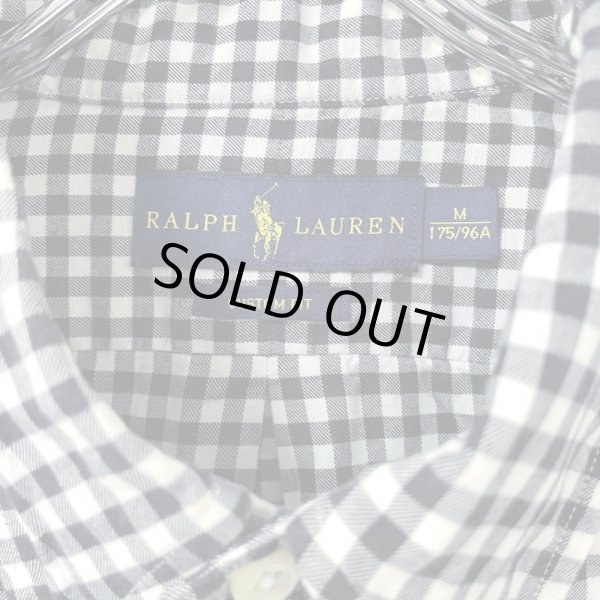 画像3: 90s RALPH LAUREN GINGHAM L/S SHIRT (3)