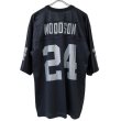 画像2: 90s 00s NIKE OAKLAND RAIDERS CHARLES WOODSON FOOTBALL SHIRT (2)