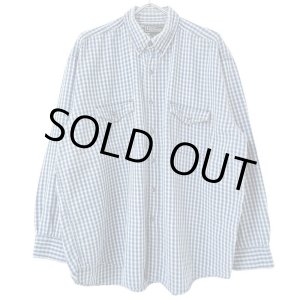 画像: 90s CRAFT&BARROW SHADOW PLAID L/S SHIRT