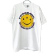 画像1: 90s USA製 三つ目 SMILE TEE SHIRT (1)