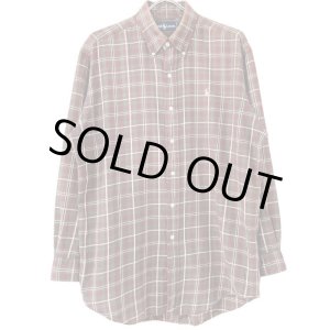 画像: 90s RALPH LAUREN PLAID L/S SHIRT