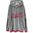 画像1: 00s G-UNIT 50CENT VELOUR ZIP-UP PARKA (1)