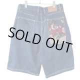 画像: 00s PLATINUM FUBU FAT ALBERT DENIM SHORTS