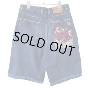 画像: 00s PLATINUM FUBU FAT ALBERT DENIM SHORTS