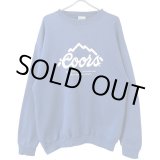 画像: 90s USA製　COORS BEER SWEATSHIRT