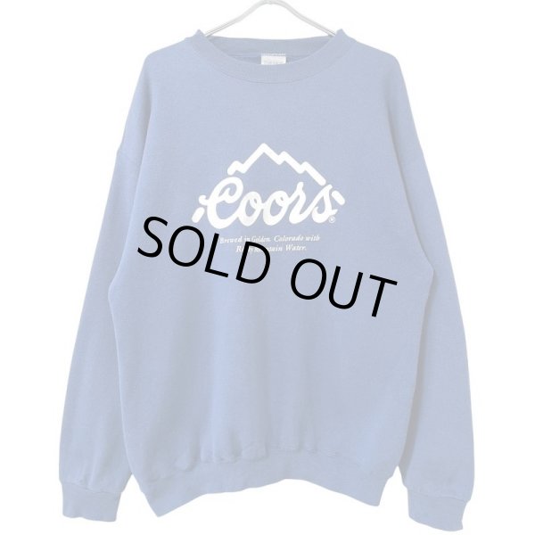 画像1: 90s USA製　COORS BEER SWEATSHIRT (1)