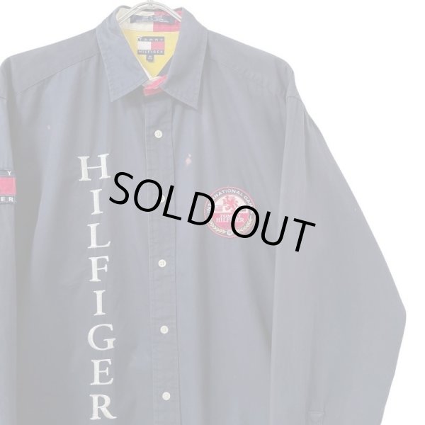 画像2: 90s TOMMY HILFIGER L/S SHIRT (2)