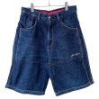 画像2: 00s PLATINUM FUBU FAT ALBERT DENIM SHORTS (2)