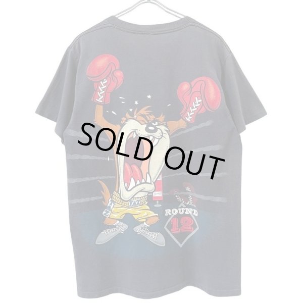 画像2: 90s USA製 LOONEY TUNES TAZ BOXING TEE SHIRT (2)