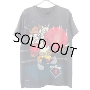 画像: 90s USA製 LOONEY TUNES TAZ BOXING TEE SHIRT