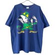 画像1: 90s USA製 NOTRE DAME FIGHTING IRISH TEE SHIRT (1)