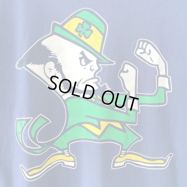 画像2: 90s USA製 NOTRE DAME FIGHTING IRISH TEE SHIRT (2)