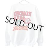 画像: 90s USA製　CINCINNATY REDS WORLD SERIES SWEATSHIRT