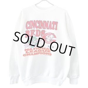 画像: 90s USA製　CINCINNATY REDS WORLD SERIES SWEATSHIRT