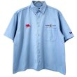 画像1: 90s~00s Mobil WORK S/S SHIRT (1)