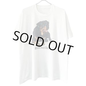 画像: 90s USA製 ROTTWEILER DOG TEE SHIRT