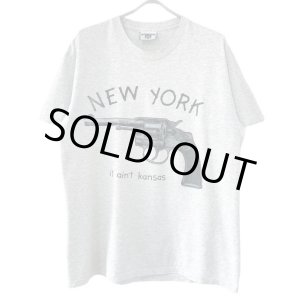 画像: 90s USA製 NEW YORK PISTOL SOUVENIR TEE SHIRT