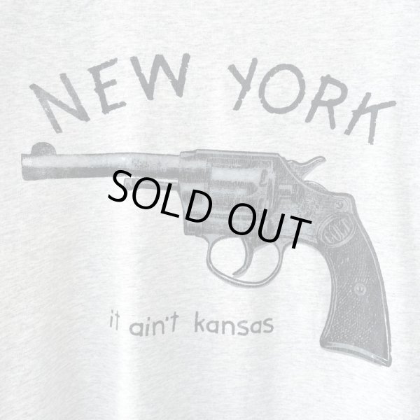 画像2: 90s USA製 NEW YORK PISTOL SOUVENIR TEE SHIRT (2)