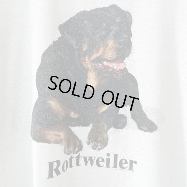 画像2: 90s USA製 ROTTWEILER DOG TEE SHIRT (2)