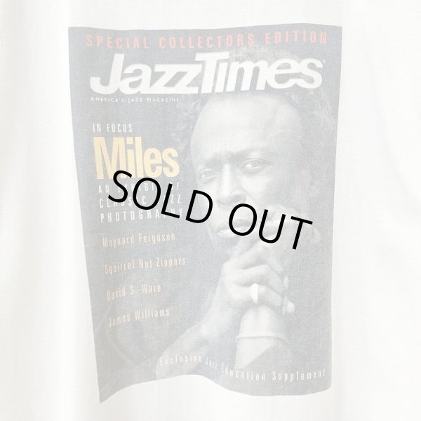 画像2: 90s JAZZ TIMES MILES DAVIS TEE SHIRT (2)