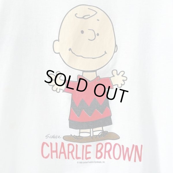 画像2: 80s~90s USA製 PEANUTS CHARLIE BROWN FOOTBALL TEE SHIRT (2)