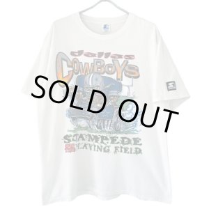 画像: 90s USA製 STARTER DALLAS COWBOYS HOT ROD STYLE TEE SHIRT