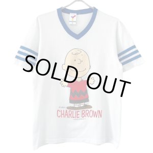 画像: 80s~90s USA製 PEANUTS CHARLIE BROWN FOOTBALL TEE SHIRT