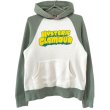 画像1: 90s 日本製 HYSTERIC GLOUMOR TWO TONE HOODIE (1)