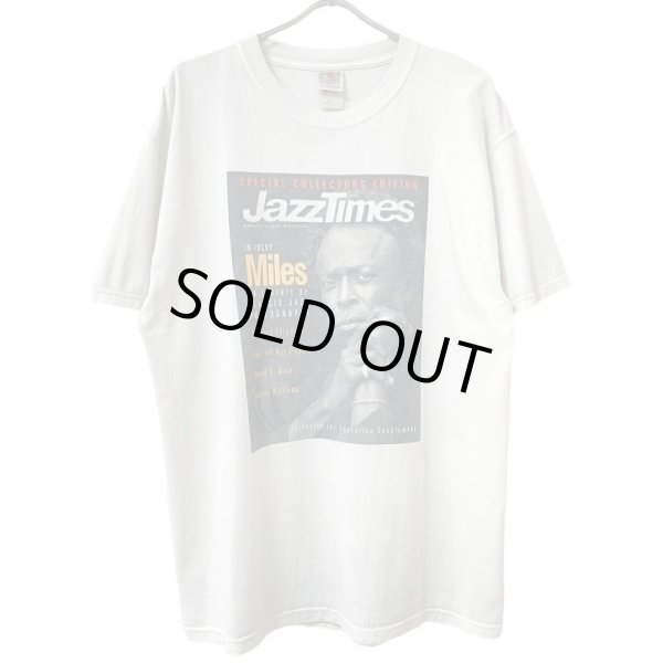 画像1: 90s JAZZ TIMES MILES DAVIS TEE SHIRT (1)