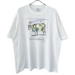 画像1: 90s USA製 ROCK and ROLL COWS ART TEE SHIRT (1)