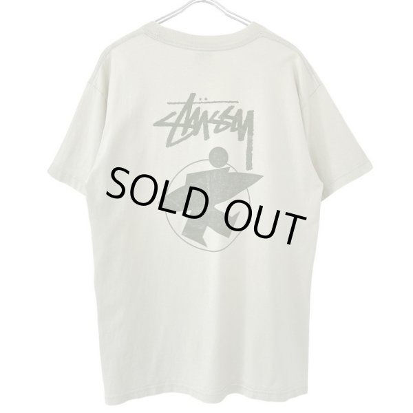 画像1: 00s OLD STUSSY SURFMAN TEE SHIRT (1)