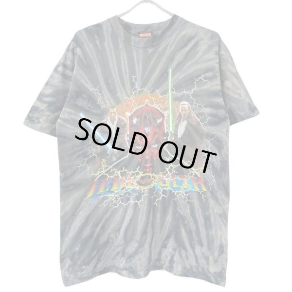 画像1: 90s USA製 STARWARS TIEDYE TEE SHIRT (1)