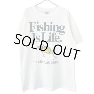 画像: 90s USA製 FISHING IS LIFE. TEE SHIRT