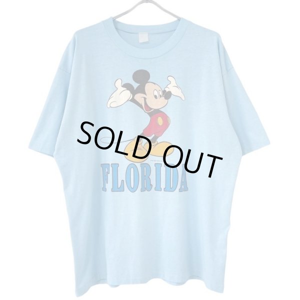 画像1: 80s USA製 MICKEY MOUSE FLORIDA TEE SHIRT (1)