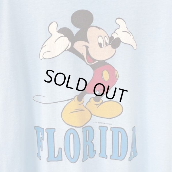 画像2: 80s USA製 MICKEY MOUSE FLORIDA TEE SHIRT (2)