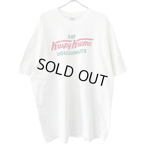 画像1: 90s USA製 KRISPY KREME DOUGHNUTS 企業 TEE SHIRT (1)